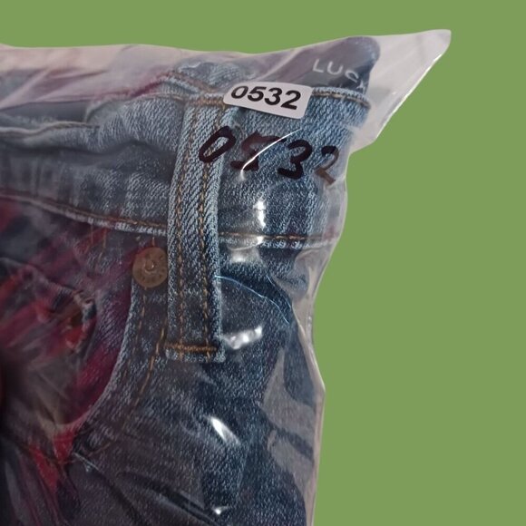 Lucky Brand 221 Straight Mens  Blue Denim Jeans Mid-Rise 40x30 - Picture 13 of 13